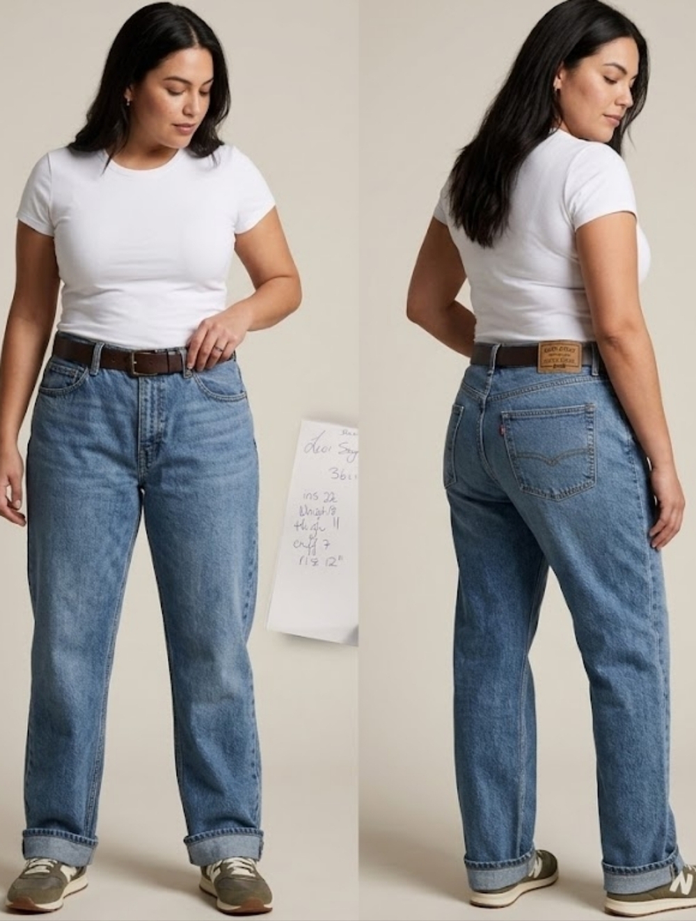 Signature by Levi Strauss & Co. Gold Label Regular Fit Jeans - 36x32